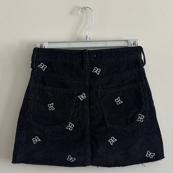 PacSun Black Butterfly Skirt - Picture 6 of 6